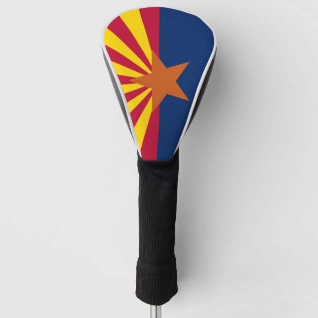 Funda Para Palo De Golf Bandera Estatal de Arizona (Anverso)