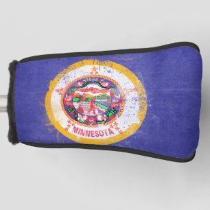 Funda Para Palo De Golf Bandera estatal de Minnesota en peligro