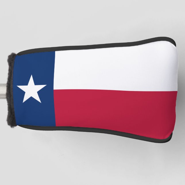 Funda Para Palo De Golf Bandera Estatal de Texas (Anverso)