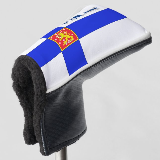 Funda Para Palo De Golf Bandera finlandesa (Anverso 3/4)