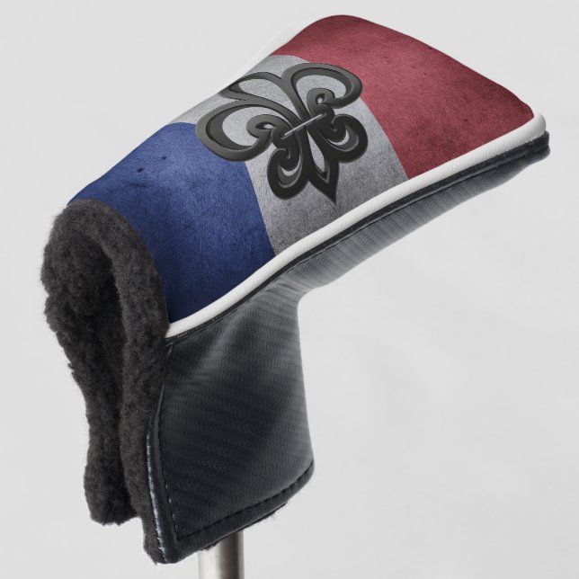 Funda Para Palo De Golf Bandera francesa (Anverso 3/4)