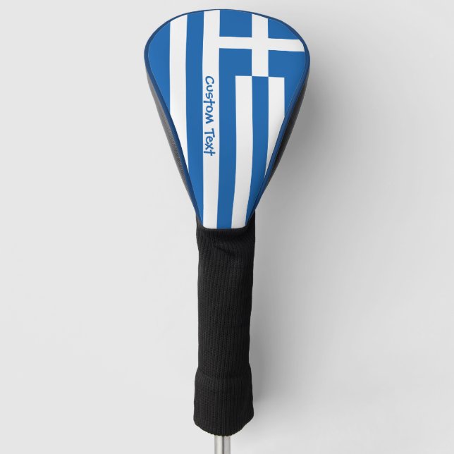 Funda Para Palo De Golf Bandera griega (Anverso)