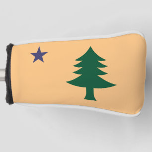 Funda Para Palo De Golf Bandera histórica de Maine (1901-1909)
