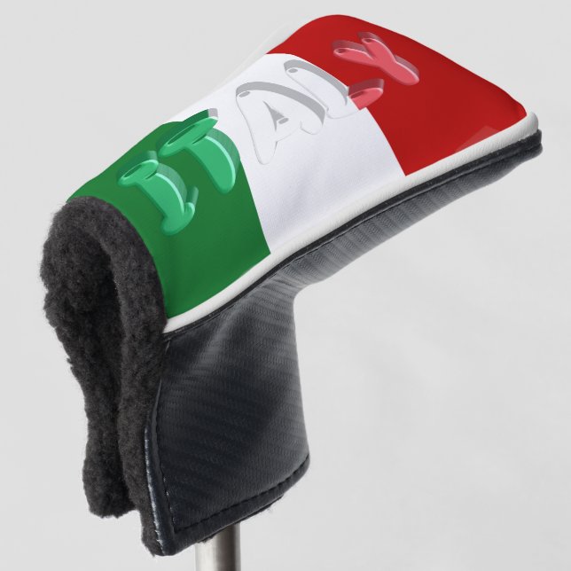 Funda Para Palo De Golf Bandera italiana (Anverso 3/4)