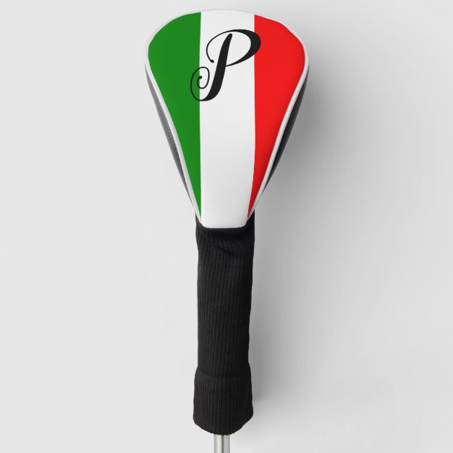 Funda Para Palo De Golf Bandera italiana (Anverso)