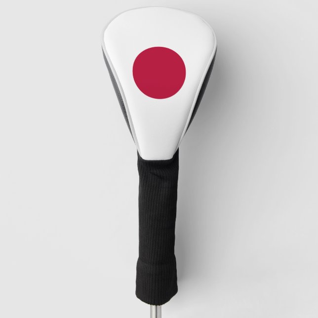 Funda Para Palo De Golf Bandera japonesa (Anverso)