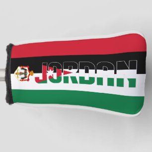 Funda Para Palo De Golf Bandera jordana espléndida patriótica
