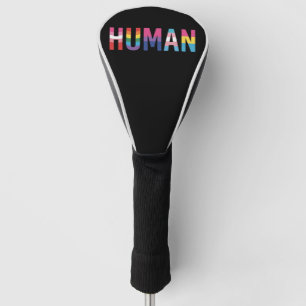 Funda Para Palo De Golf Bandera LGBT humana Mes del Orgullo Gay Transgéner
