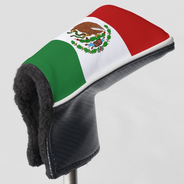 Funda Para Palo De Golf Bandera mexicana (Anverso 3/4)