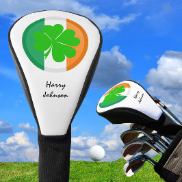 Funda Para Palo De Golf Bandera Monogramada del Shamrock & Irish Golf Club