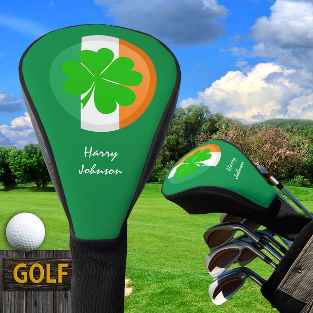 Funda Para Palo De Golf Bandera Monogramada del Shamrock & Irish Golf Club (Subido por el creador)