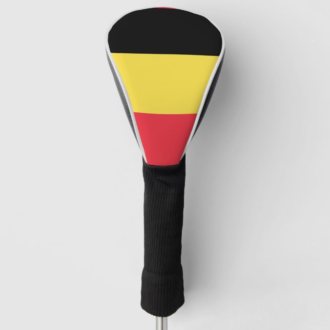 Funda Para Palo De Golf Bandera nacional de Bélgica (Anverso)