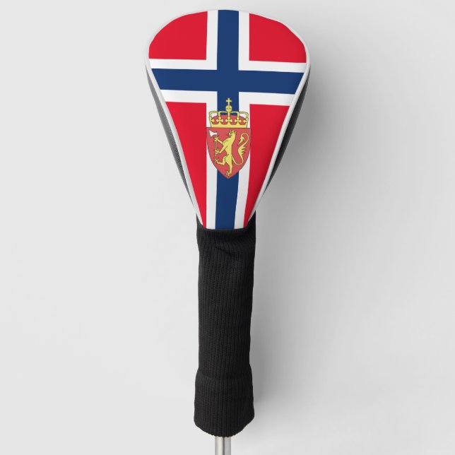 Funda Para Palo De Golf Bandera noruega (Anverso)