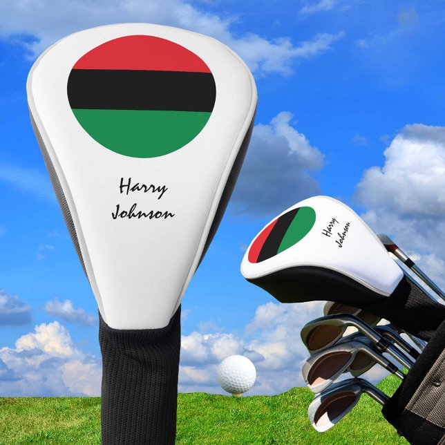 Funda Para Palo De Golf Bandera Panafricana Golf y UNIA / (Subido por el creador)