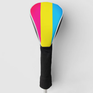 Funda Para Palo De Golf Bandera Pansexual y comunidad de golf Orgullo Amor