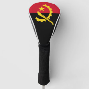 Funda Para Palo De Golf Bandera patriótica angoleña