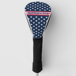 Funda Para Palo De Golf Bandera Patriótica de Estados Unidos 🇺 🇸 Estrell