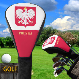 Funda Para Palo De Golf Bandera polaca y golf en Polonia