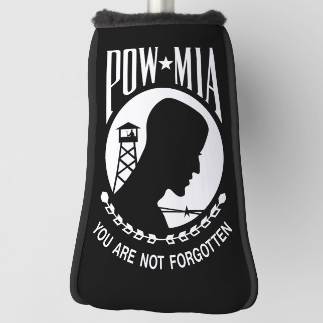 Funda Para Palo De Golf Bandera POW MIA: Soldados desaparecidos de la Guer (Girar 90)