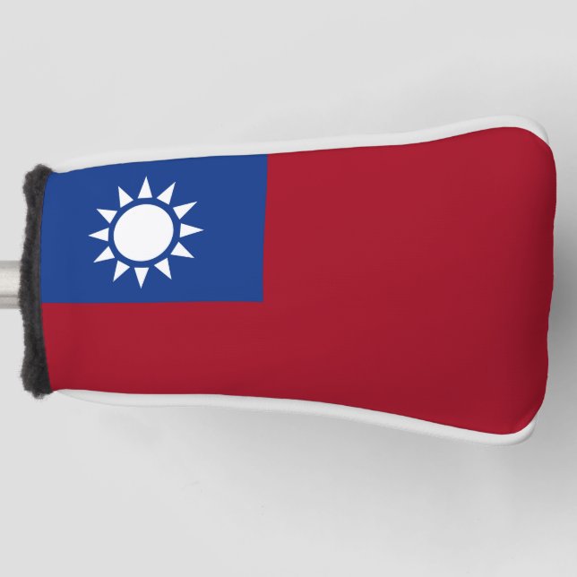 Funda Para Palo De Golf Bandera taiwanesa (Anverso)