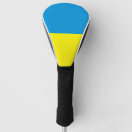 Funda Para Palo De Golf Bandera ucraniana azul y amarilla