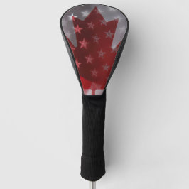 Funda Para Palo De Golf Banderas de Estados Unidos y Canadá