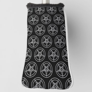 Funda Para Palo De Golf Baphomet Pentagram Satanic