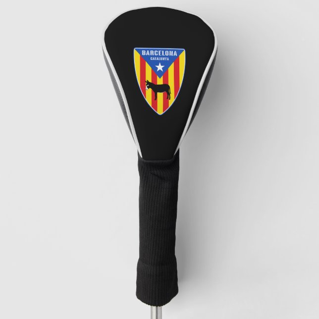Funda Para Palo De Golf Barcelona Catalunya Estelada (Anverso)