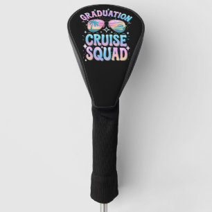 Funda Para Palo De Golf Barco de crucero de graduación de la pandilla retr