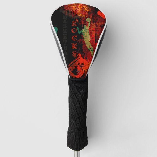 FUNDA PARA PALO DE GOLF BASKETBALL (Anverso)