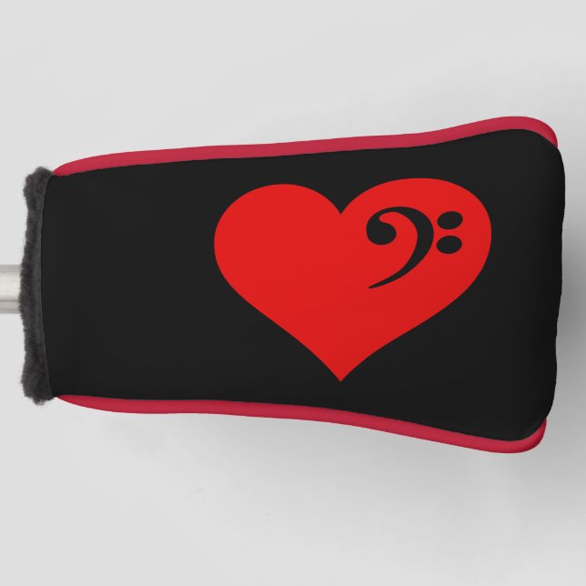 Funda Para Palo De Golf Bass Heart (Anverso)
