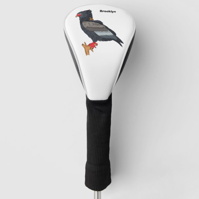 Funda Para Palo De Golf Bateleur Eagle illustration (Anverso)