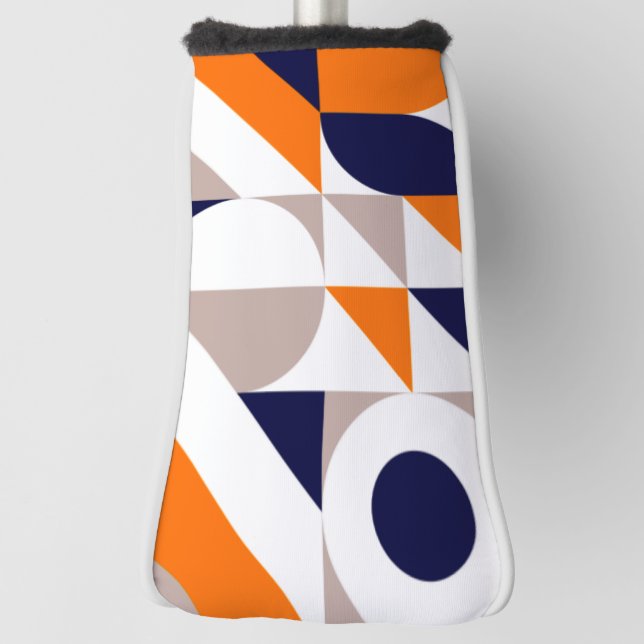 Funda Para Palo De Golf Bauhaus Inspired Geometric Pattern cubierta de la  (Girar 90)