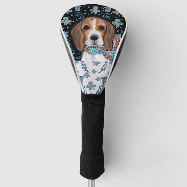 Funda Para Palo De Golf Beagle (Anverso)