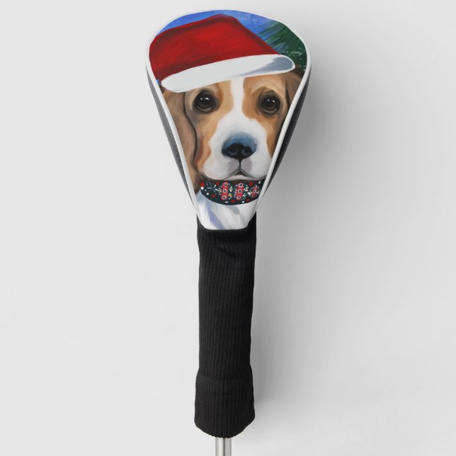 Funda Para Palo De Golf Beagle (Anverso)