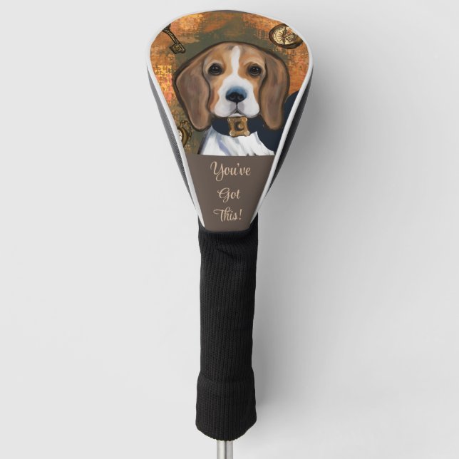 Funda Para Palo De Golf Beagle (Anverso)