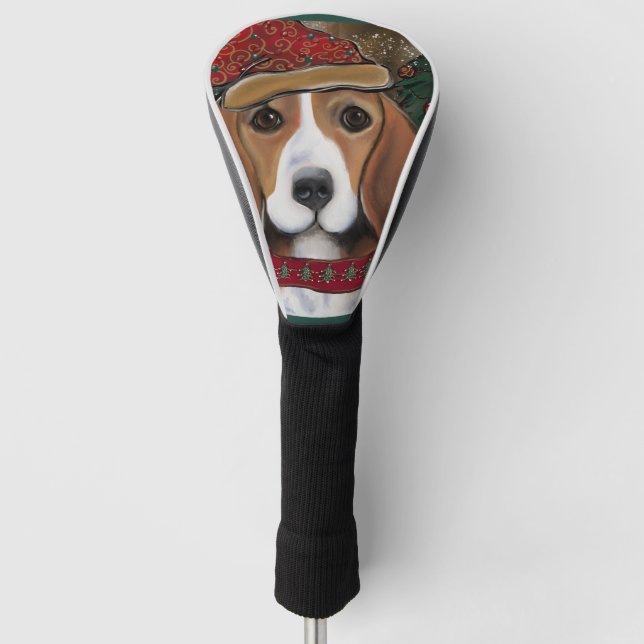 Funda Para Palo De Golf Beagle (Anverso)