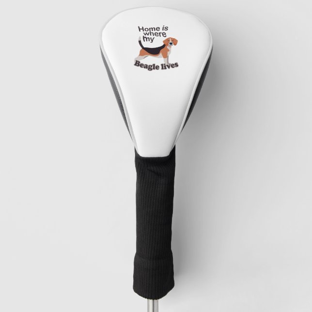 Funda Para Palo De Golf Beagle Home (Anverso)