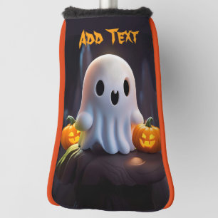 Funda Para Palo De Golf Bebé Fantasma Típico personaje de Halloween
