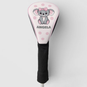 Funda Para Palo De Golf Bebé rosa Koala Bear