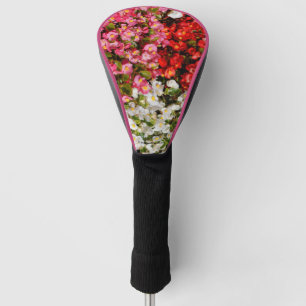 Funda Para Palo De Golf Begonias de cera colorida