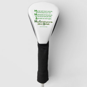 Funda Para Palo De Golf Bendición irlandesa Que el camino se eleve para en