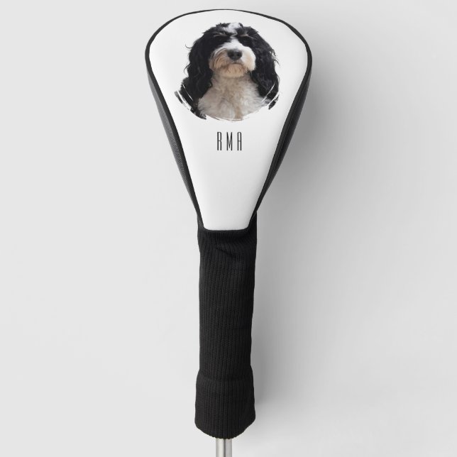 Funda Para Palo De Golf Bernedoodle (Anverso)