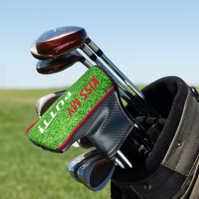 Funda Para Palo De Golf ¡Besa mi Putt! Golf Lover Theme Party Putter (In Situ)
