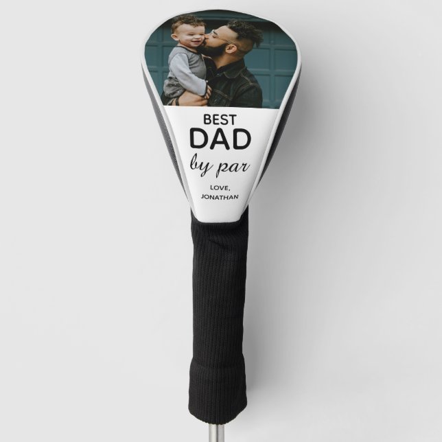 Funda Para Palo De Golf Best Dad by Par Golf Quote with Love (Anverso)