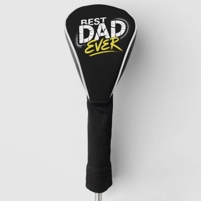 Funda Para Palo De Golf Best Dad Ever Graffiti Art (Anverso)