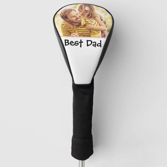 Funda Para Palo De Golf Best Dad Ever Personalized Father's Day Golf  (Anverso)