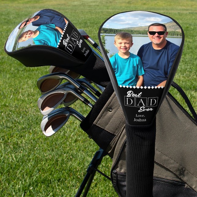 Funda Para Palo De Golf Best Dad Ever Photo Father's Day (Subido por el creador)