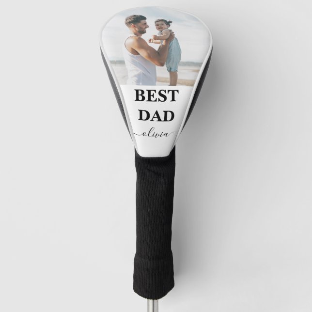 Funda Para Palo De Golf Best Dad  Golf Head Cover – Funny Father’s D (Anverso)