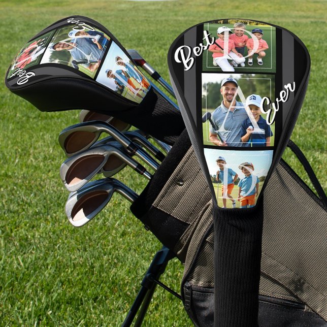 Funda Para Palo De Golf Best Ever Dad Photo Retro (Subido por el creador)